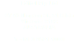 Editel Pty Ltd 67 Wellington St, St Kilda Victoria 3182
AUSTRALIA T - 61 3 9521 1000